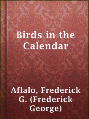 cover image of Birds in the Calendar
